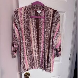 Jjill extra small petite open cardigan, fits 6-8, new condition